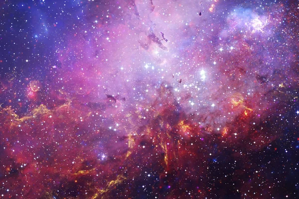 Nebula Uzayın Derinliklerinde Bir Yıldız Kümesi Bilim Kurgu Sanatı Görüntünün — Stok fotoğraf