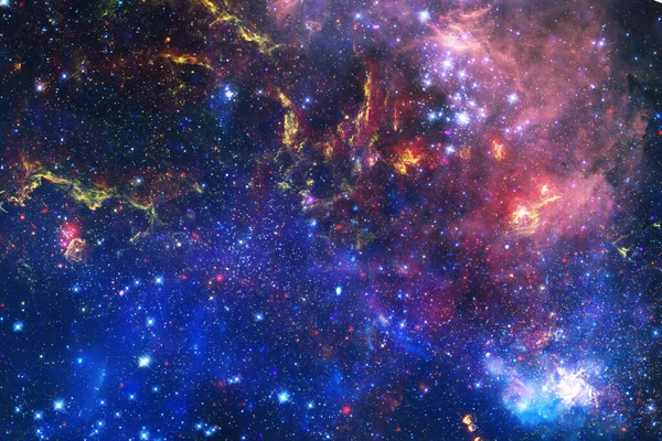 Derin Uzay Fevkalade Bilim Kurgu Canlandırması Görüntünün Elementleri Nasa Tarafından — Stok fotoğraf