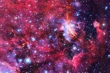 Starfield. Kozmos sanatı. Bu görüntünün elementleri NASA tarafından desteklenmektedir.