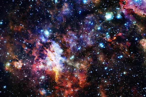 Gyönyörű Galaxis Valahol Űrben Kozmikus Tapéta Kép Elemeit Nasa Bocsátotta — Stock Fotó