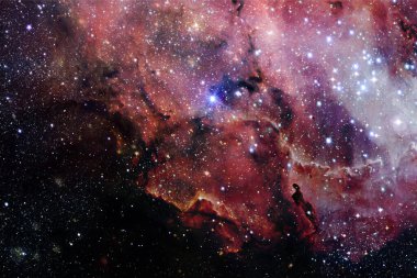 Sonsuz evrenin harikası. Bilim kurgu duvar kağıdı. Bu görüntünün elementleri NASA tarafından desteklenmektedir.