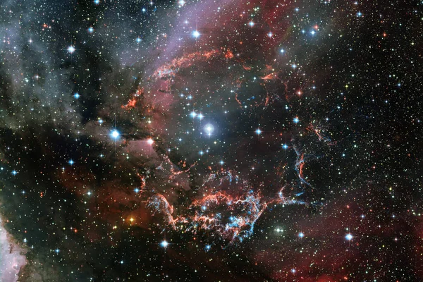 Espace Extérieur Paysage Cosmique Nébuleuse Éléments Cette Image Fournis Par — Photo