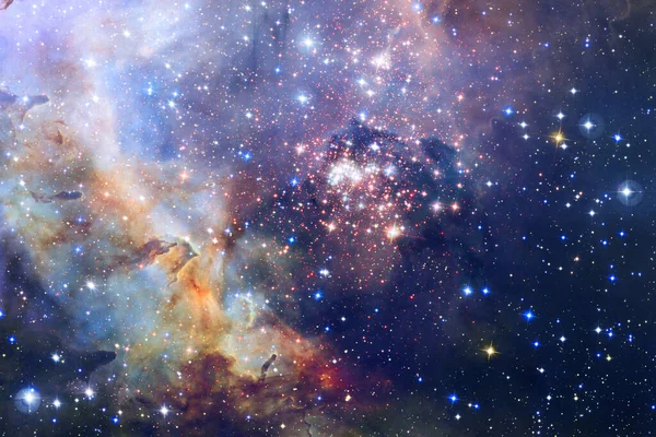 Nebulosa Cúmulo Estrellas Espacio Profundo Arte Ciencia Ficción Elementos Esta — Foto de Stock