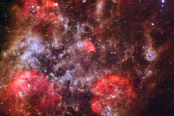 Starfield Arte Cosmos Elementos Desta Imagem Fornecidos Pela Nasa — Fotografia de Stock