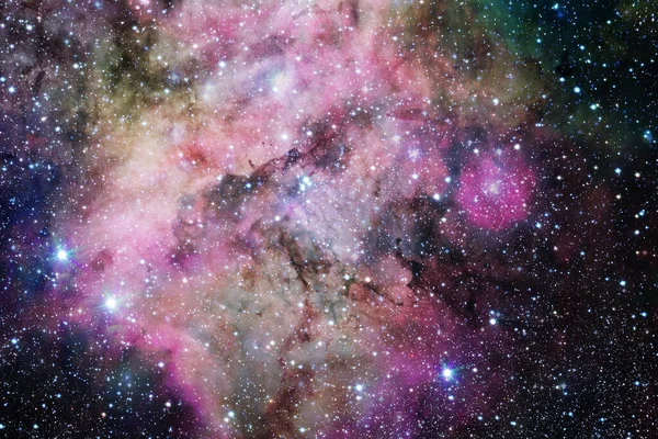 Fantastisk Endeløse Kosmos Science Fiction Tapet Elementer Dette Billede Leveret - Stock-foto