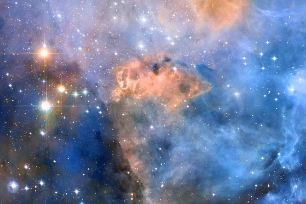 Ammasso Stelle Starfield Nebulosa Elementi Questa Immagine Forniti Dalla Nasa — Foto Stock