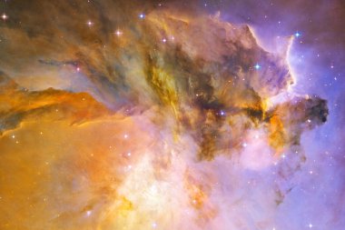 Dış uzayda yıldızları ve galaksileri olan sonsuz evren. Kozmos sanatı. Bu görüntünün elementleri NASA tarafından desteklenmektedir.