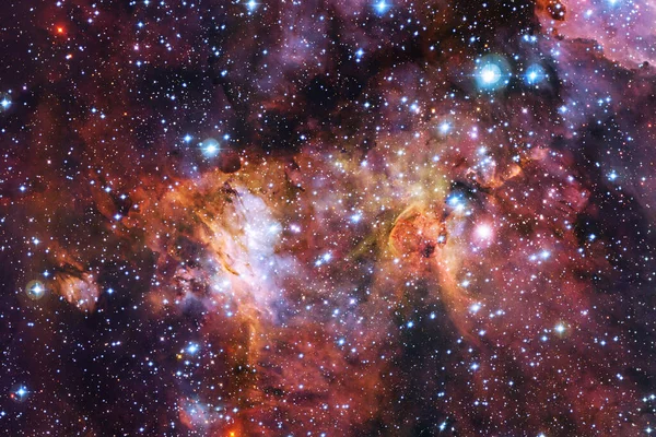 Dış uzay sanatı. Starfield. Harika bir nebula. Bu görüntünün elementleri NASA tarafından desteklenmektedir.