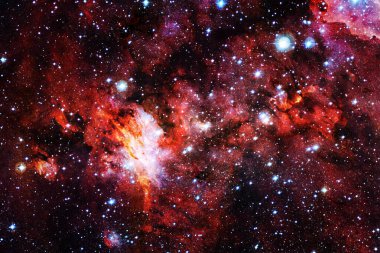 Yıldız kümesi. Starfield. Nebula. Bu görüntünün elementleri NASA tarafından desteklenmektedir.
