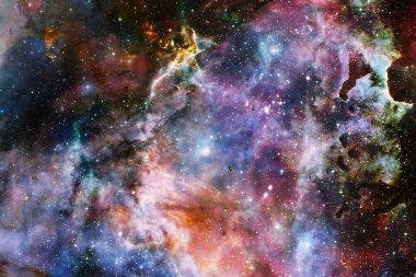 Uzay boşluğu. Bu görüntünün elementleri NASA tarafından desteklenmektedir