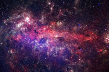 Güzel galaksi. Bu görüntünün elementleri NASA tarafından desteklenmektedir