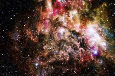 Derin Uzay. Bu görüntünün elementleri NASA tarafından desteklenmektedir