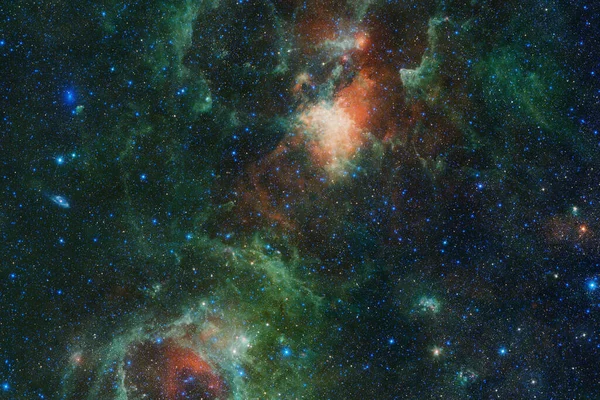 Бесконечная вселенная. Элементы этого изображения предоставлены НАСА. — стоковое фото