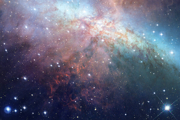 Deep space. Elements of this image furnished by NASA