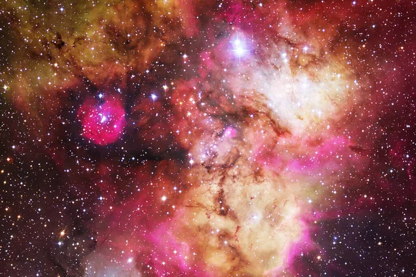 Espacio exterior. Elementos de esta imagen proporcionados por la NASA — Foto de Stock