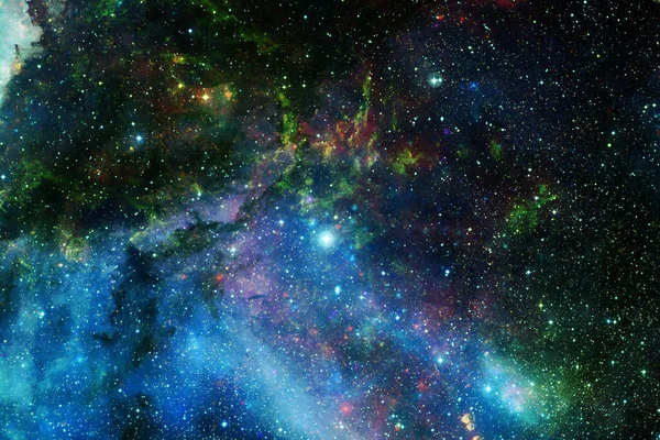 Nebulosa, cúmulo de estrellas en el espacio profundo. Elementos de esta imagen proporcionados por la NASA —  Fotos de Stock