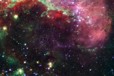 Uzay boşluğu. Bilim kurgu evreni. Bu görüntünün elementleri NASA tarafından desteklenmektedir