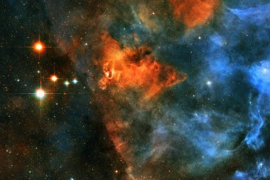 Güzel galaksi. Bu görüntünün elementleri NASA tarafından desteklenmektedir
