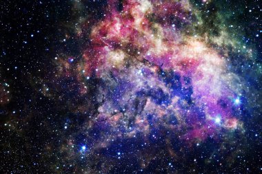 Sonsuz evrenin harikası. Bilim kurgu duvar kağıdı. Bu görüntünün elementleri NASA tarafından desteklenmektedir.