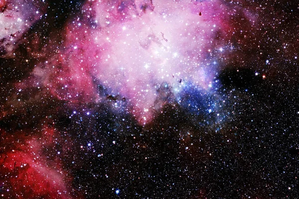 Dış Uzay Kozmik Manzara Nebula Görüntünün Elementleri Nasa Tarafından Desteklenmektedir — Stok fotoğraf