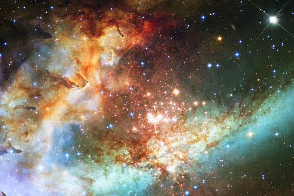 Vesmírné Umění Starfield Úžasné Mlhoviny Prvky Tohoto Snímku Poskytla Nasa — Stock fotografie