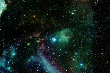 Starfield. Kozmos sanatı. Bu görüntünün elementleri NASA tarafından desteklenmektedir.