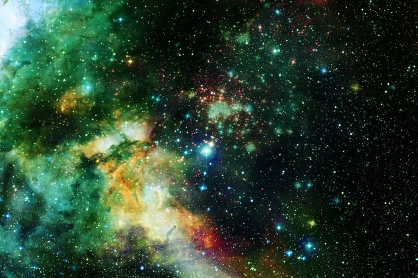 Dış Uzay Kozmik Manzara Nebula Görüntünün Elementleri Nasa Tarafından Desteklenmektedir — Stok fotoğraf