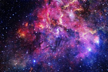 Yıldız kümesi. Starfield. Nebula. Bu görüntünün elementleri NASA tarafından desteklenmektedir.