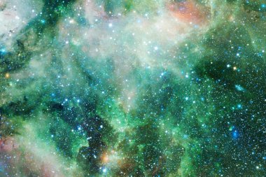 Dış uzayda yıldızları ve galaksileri olan sonsuz evren. Kozmos sanatı. Bu görüntünün elementleri NASA tarafından desteklenmektedir.