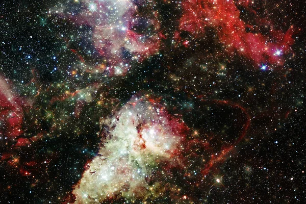 Piękna Galaktyka Gdzieś Kosmosie Kosmiczna Tapeta Elementy Tego Obrazu Dostarczone — Zdjęcie stockowe