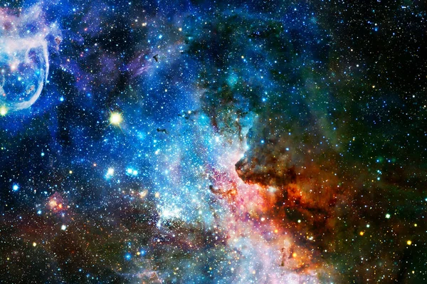 Starfield. Elementos de esta imagen proporcionados por la NASA — Foto de Stock