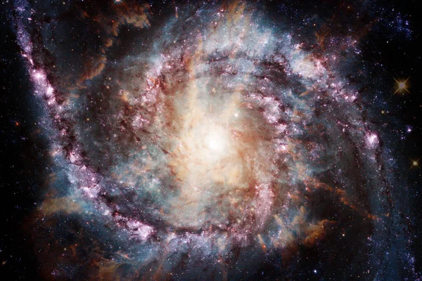 Бесконечная вселенная. Элементы этого изображения предоставлены НАСА. — стоковое фото