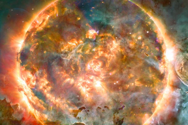 아름다운 은하. NASA 가 제공 한 이형상의 요소들 — 스톡 사진