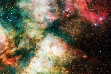 Sonsuz evrenin harikası. Bilim kurgu duvar kağıdı. Bu görüntünün elementleri NASA tarafından desteklenmektedir.