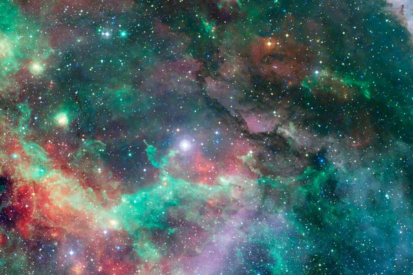 Nebulosa Aglomerado Estrelas Espaço Profundo Arte Ficção Científica Elementos Desta — Fotografia de Stock