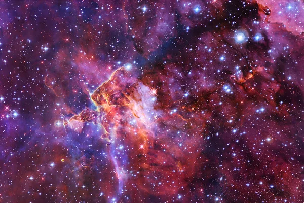 Paisaje cósmico. Nebulosa. Elementos de esta imagen proporcionados por la NASA —  Fotos de Stock