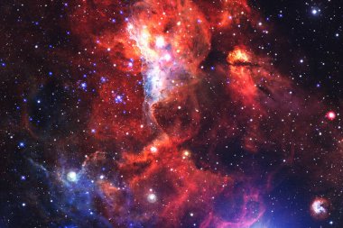 Dış uzay, kozmik manzara. Nebula. Bu görüntünün elementleri NASA tarafından desteklenmektedir.