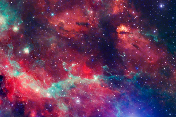Nebula Cluster Stars Deep Space Science Fiction Art Elements Image — Stock Photo, Image