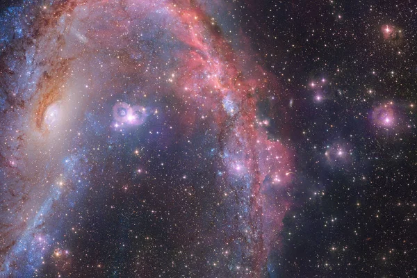 Espaço Exterior Cosmos Ficção Científica Elementos Desta Imagem Fornecidos Pela Imagens Royalty-Free