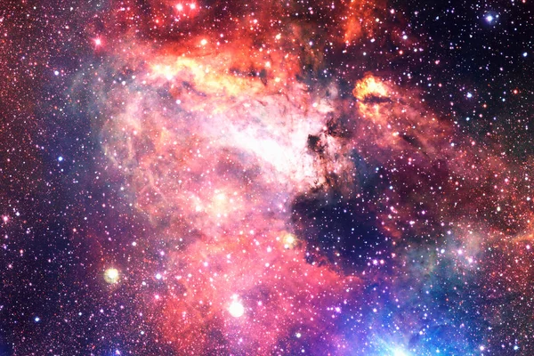 Stjärnornas Kluster Stjärnfält Nebulosa Delar Denna Bild Tillhandahålls Nasa — Stockfoto