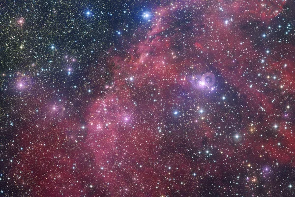 Arte Espaço Exterior Starfield Incrível Nebulosa Elementos Desta Imagem Fornecidos — Fotografia de Stock