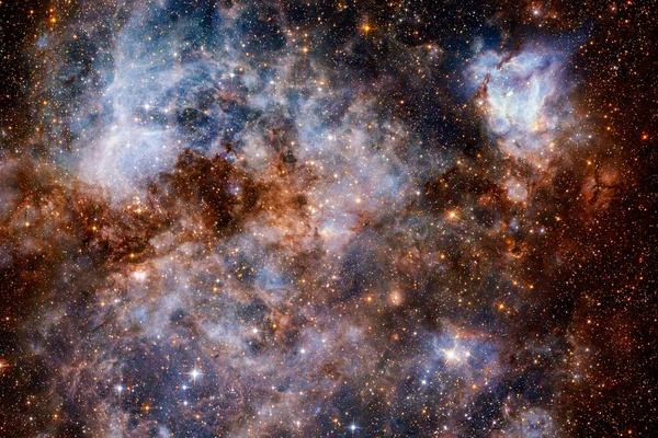 Universo Infinito Con Estrellas Galaxias Espacio Exterior Arte Del Cosmos Fotos de stock libres de derechos