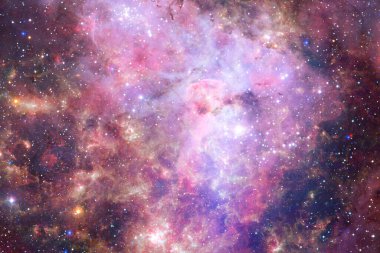 Uzay boşluğu. Bilim kurgu evreni. Bu görüntünün elementleri NASA tarafından desteklenmektedir