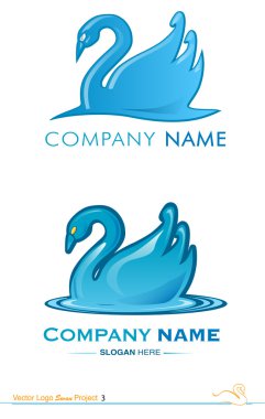 vektör logo kuğu projesi 3