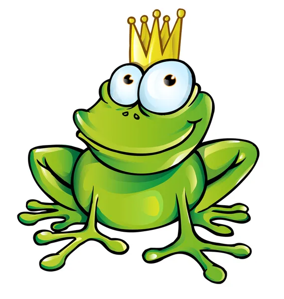 カエルの王子 — ストックベクタ