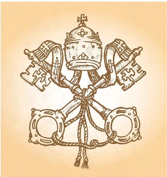 Σύμβολο του Βατικανού — Διανυσματικό Αρχείο