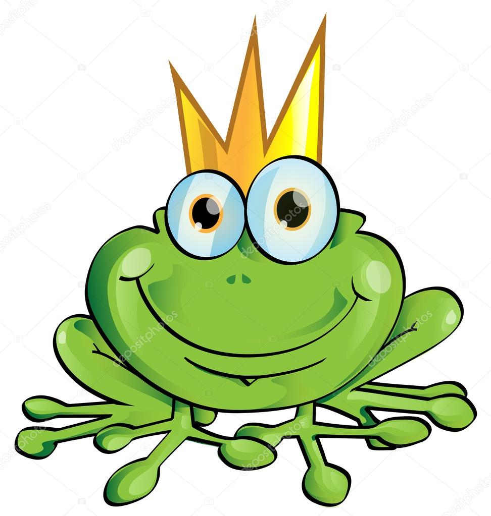 Frog Prince — Stock Vector © Doomko 31120683