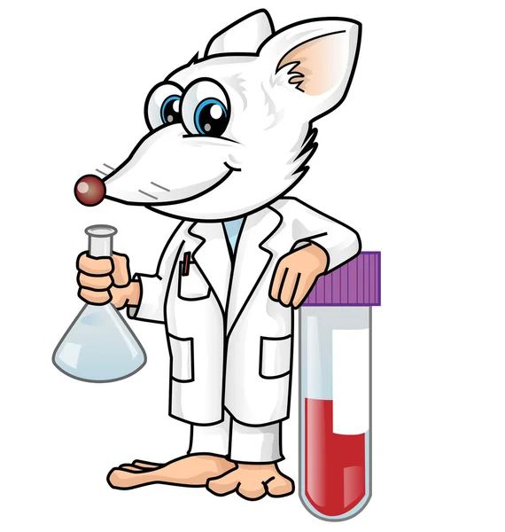 Potkan laboratorní — Stockový vektor