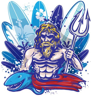 Poseidon surfer sörf tahtası