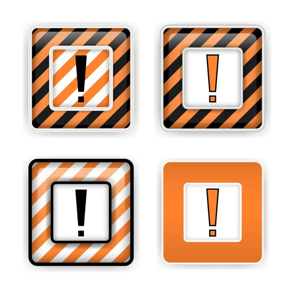 Warning signs — Stock Vector